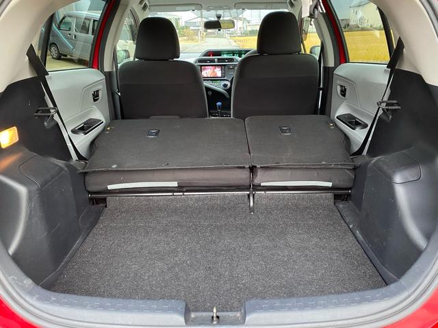 アクア S 純正SDナビ フルセグTV バックカメラ Bluetoothオーディオ ETC スマートキー プッシュスタート 新品ラジアルタイヤ オートエアコン 電動格納ミラー ハイブリッド(32枚目)