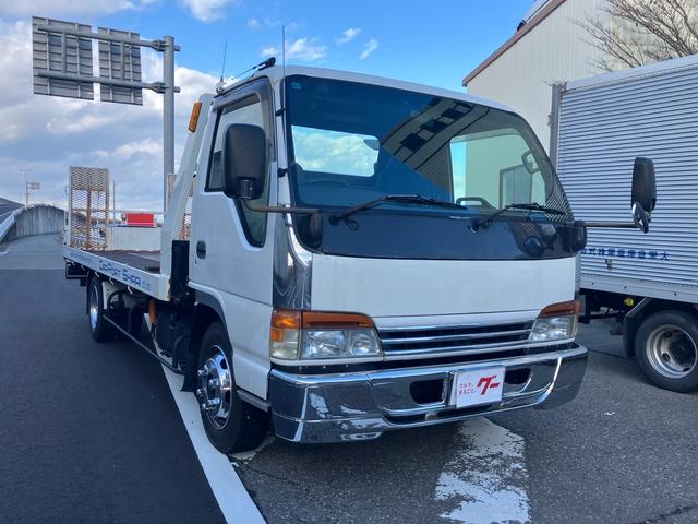 エルフトラック カスタム車 ターボ車 5200cc 2トン 積載車 花見台 PTO ラジコン メッキホイール 6速マニュアル オートエアコン(3枚目)