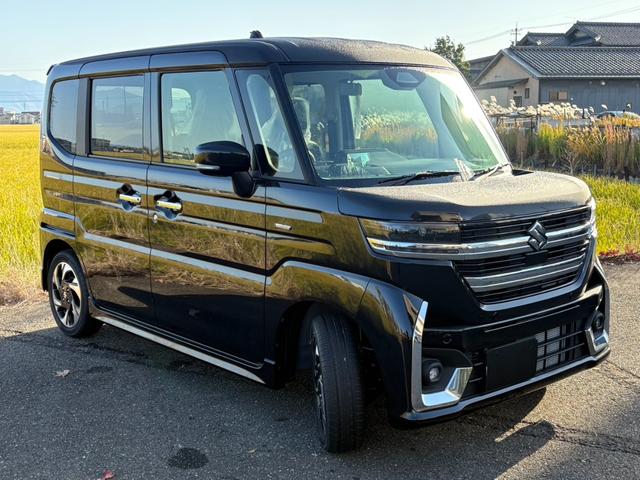 スペーシアカスタム ハイブリッドＸＳ　４ＷＤ　衝突被害軽減ブレーキ　両側パワースライドドア　サーキュレーター（6枚目）