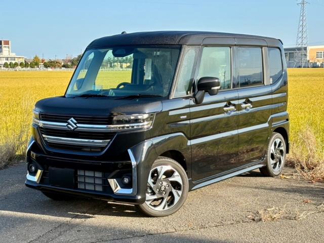 スペーシアカスタム ハイブリッドＸＳ　４ＷＤ　衝突被害軽減ブレーキ　両側パワースライドドア　サーキュレーター（7枚目）