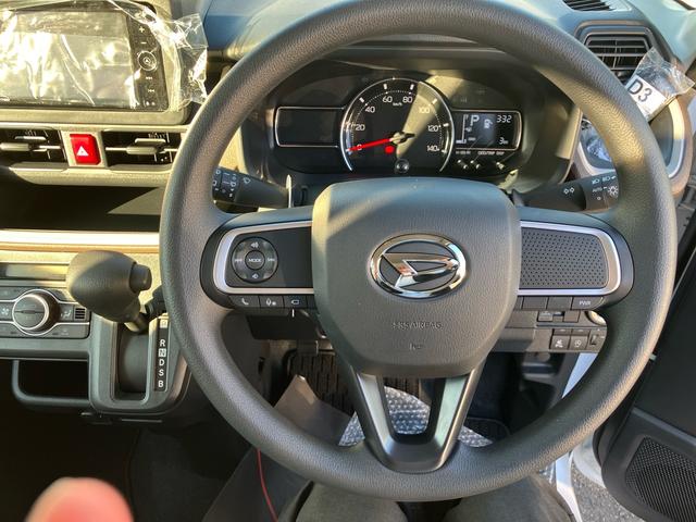 ムーヴ X 届出済未使用車 純正メモリーナビ フルセグTV 全方位カメラ Bluetoothオーディオ 衝突被害軽減システム アイドリングストップ 左側パワースライドドア スマートキー プッシュスタート(19枚目)