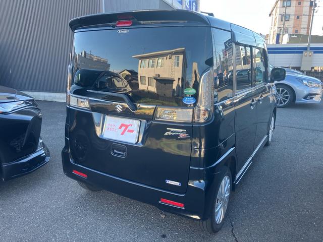 スペーシアカスタムZ ベースグレード 純正メモリーナビ フルセグTV 全方位カメラ Bluetoothオーディオ 左側パワースライドドア スマートキー プッシュスタート アイドリングストップ オートエアコン 電動格納ミラー(4枚目)