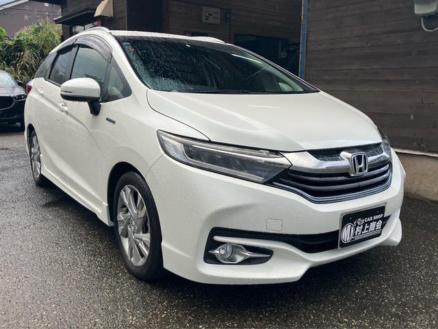 シャトル ハイブリッドZ ホンダセンシング 純正8インチメモリーナビ フルセグTV バックカメラ Bluetoothオーディオ ETC 前後ドライブレコーダー スマートキー プッシュスタート オートクルーズコントロール LEDヘッドライト(3枚目)