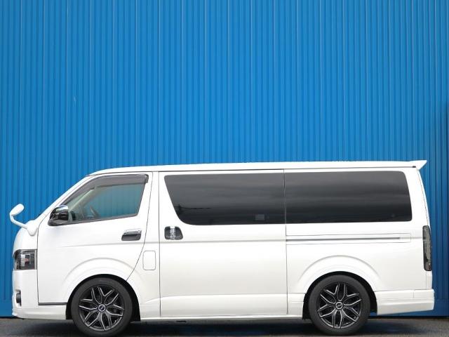 ハイエースバン スーパーGL ダークプライム 4型ダークプライム・TRDフルエアロ・415cobraボンネット・1.5インチダウン・18インチAW・アルパインBIG-X・クラフトプラス センターコンソール・カロッツェリアトゥイーター(5枚目)