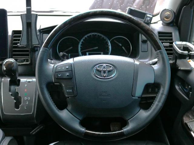 ハイエースバン スーパーGL ダークプライム 4型ダークプライム・TRDフルエアロ・415cobraボンネット・1.5インチダウン・18インチAW・アルパインBIG-X・クラフトプラス センターコンソール・カロッツェリアトゥイーター(11枚目)