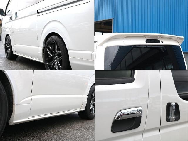 ハイエースバン スーパーGL ダークプライム 4型ダークプライム・TRDフルエアロ・415cobraボンネット・1.5インチダウン・18インチAW・アルパインBIG-X・クラフトプラス センターコンソール・カロッツェリアトゥイーター(16枚目)