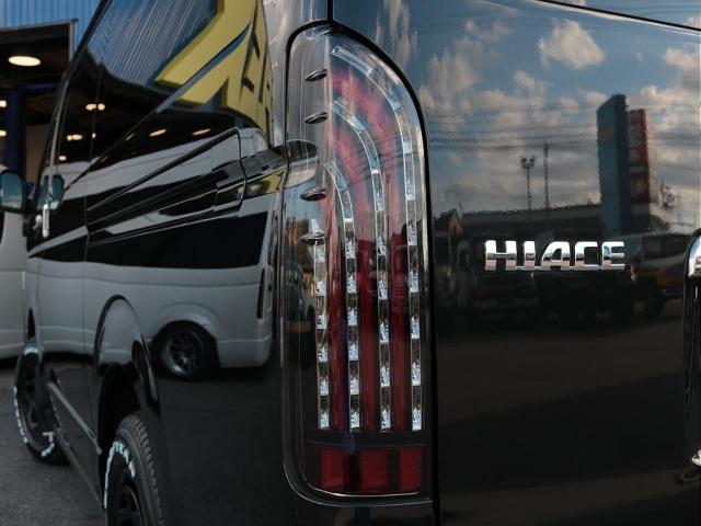 ハイエースバン スーパーGL ダークプライムII ロングボディ 6型ナロー・床張り施工・ベッドキットtypeII・NT1 16インチAW・ナスカータイヤ煌テール・TRDフロントスポイラー・TRDマッドフラップ・Kenwood製フルセグナビ・デジタルインナーミラー(18枚目)