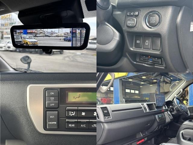 ハイエースワゴン ＧＬ　パーキングサポート　床張り施工（7枚目）