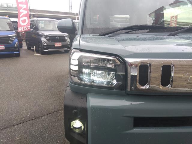 タフト Gターボ 9インチSDナビ フルセグ DVD ブルートゥース ETC パノラマビュー スマートキー プッシュスタート Wシートヒーター スマートアシスト 4WD LEDライト スカイルーフ ターボ コーナーソナ(56枚目)