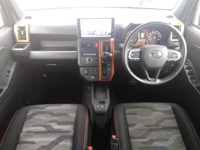 タフト Gターボ 9インチSDナビ フルセグ DVD ブルートゥース ETC パノラマビュー スマートキー プッシュスタート Wシートヒーター スマートアシスト 4WD LEDライト スカイルーフ ターボ コーナーソナ(75枚目)