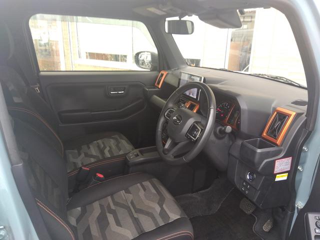 タフト Gターボ 9インチSDナビ フルセグ DVD ブルートゥース ETC パノラマビュー スマートキー プッシュスタート Wシートヒーター スマートアシスト 4WD LEDライト スカイルーフ ターボ コーナーソナ(79枚目)