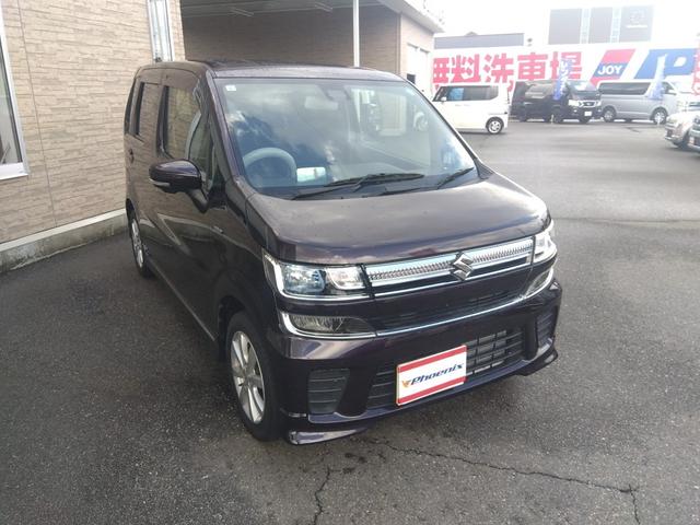 ワゴンＲ ハイブリッドＦＺ４ＷＤ　禁煙車　走行１万９千　試乗ＯＫ　４ＷＤ　禁煙車　走行１万９千　Ｒ８／６車検有　スズキセーフティサポート　リアソナー　ＨＵＤ　純正８インチＳＤナビ　フルセグＴＶ　全方位モニター　Ｗシートヒーター　ＬＥＤランプ　スマートキー２コ（6枚目）