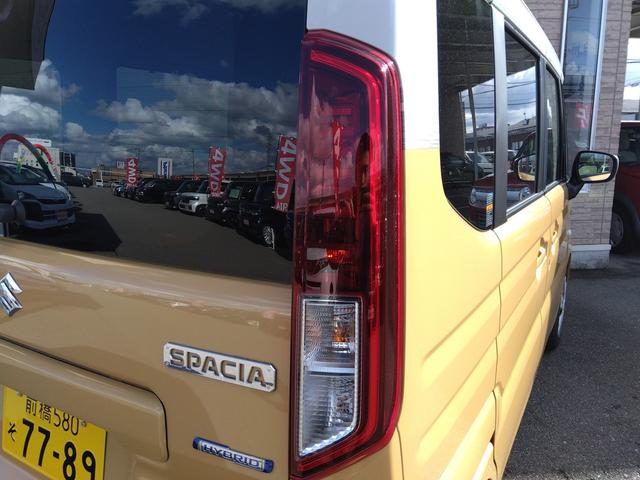 スペーシア ハイブリッドＸ　スズキセーフティプラスパッケージ　コーナーソナー　スマートキー×２　プッシュスタート　ＬＥＤライト　クルーズコントロール　Ｗシートヒーター　Ｗパワースライドドア　後席オットマン　サーキュレーター（29枚目）