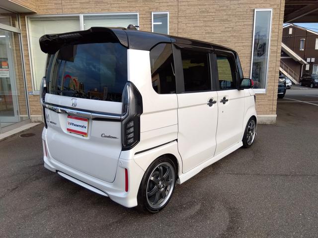 N-BOXカスタム G・EXターボホンダセンシング ホンダセンシング クルーズコントロール 純正SD8インチナビ フルセグTV バックカメラ ETC ドライブレコーダー Wパワースライドドア LEDランプ クスコ車高調 S-HOLD16AW ターボ(50枚目)