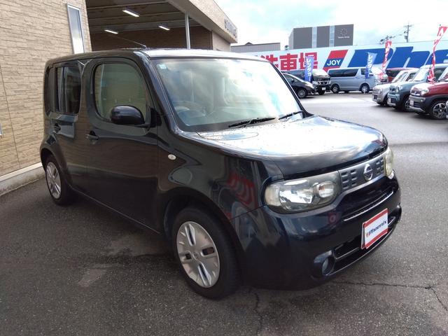 キューブ １５Ｘ　Ｖセレクション　禁煙　車検２年付　ナビＴＶ　試乗ＯＫ　禁煙車　車検２年付　純正ＳＤナビ　フルセグＴＶ　バックカメラ　Ｂｌｕｅｔｏｏｔｈ　ヴィンテージキャメルインテリア　スマートキーｘ２　プッシュスタート　当店買取車両　走行７．９万ＫＭ　店内試乗ＯＫ（6枚目）