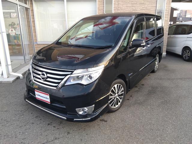 セレナ ハイウェイスター　Ｖエアロモード＋セーフティ　ＳＨＶ　エマージェンシーブレーキ☆クルーズコントロール☆ＳＤナビ☆ＤＶＤ再生☆ＢＬＵＥＴＯＯＴＨ☆バックカメラ☆ＥＴＣ☆前後ドラレコ☆フリップダウンモニター☆Ｗパワースライドドア☆純正アルミ☆ＬＥＤランプ（4枚目）