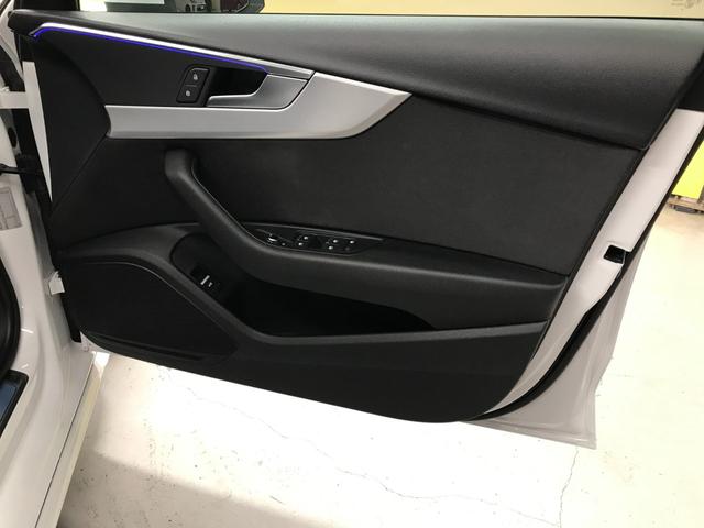 Ａ４ ３５ＴＦＳＩアドバンスド　コンフォートＰＫＧ　マトリクスＬＥＤ　サラウンドビュー　置くだけ充電　後席ＵＳＢ　ナビ　ＢＴ　ＥＴＣ　前方ドラレコ　パワーシート　シートヒーター　ブラインドスポット　衝突軽減　前後ソナー　追従クルコン（46枚目）