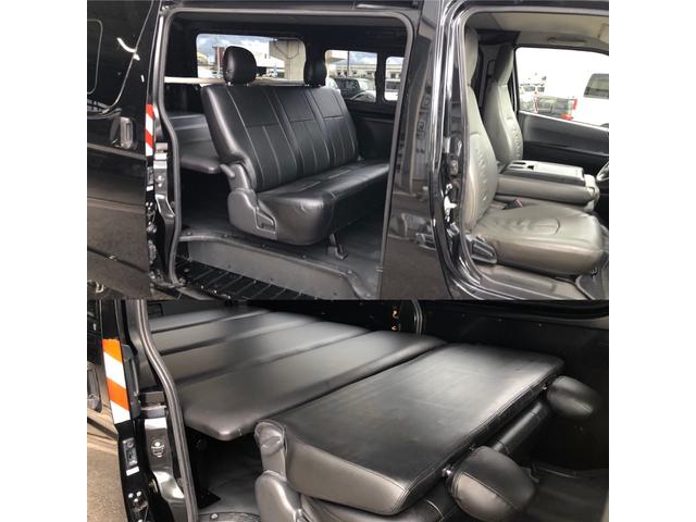 ロングDX GLパッケージ 車中泊用ベットキット新品 スタッドレスタイヤ中古付き ディーゼルターボ4WD スーパーGL純正リアシート TRDアルミ&BFグットリッチ スライドドア換気用小窓付 Bモニター内蔵ルームミラ Fスポイラ(3枚目)