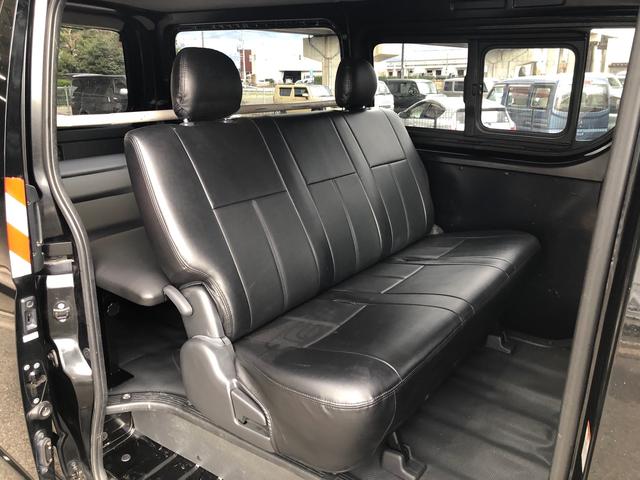 ロングDX GLパッケージ 車中泊用ベットキット新品 スタッドレスタイヤ中古付き ディーゼルターボ4WD スーパーGL純正リアシート TRDアルミ&BFグットリッチ スライドドア換気用小窓付 Bモニター内蔵ルームミラ Fスポイラ(34枚目)