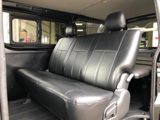ロングDX GLパッケージ 車中泊用ベットキット新品 スタッドレスタイヤ中古付き ディーゼルターボ4WD スーパーGL純正リアシート TRDアルミ&BFグットリッチ スライドドア換気用小窓付 Bモニター内蔵ルームミラ Fスポイラ(37枚目)