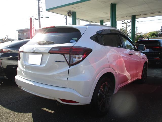 ヴェゼル ハイブリッドZ・ホンダセンシング ナビ・TV(フルセグ) バックカメラ ETC プッシュスタート スマートキー シートヒーター(6枚目)