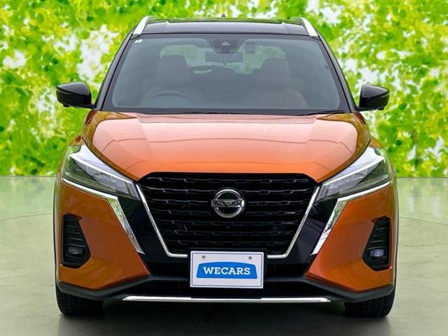 キックス Xツートーンインテリアエディション 保証書/純正 9インチ SDナビ/インテリジェントルームミラー/衝突安全装置/シートヒーター/アラウンドビューモニター/車線逸脱防止支援システム/シート 合皮/プロパイロット 衝突被害軽減システム(48枚目)