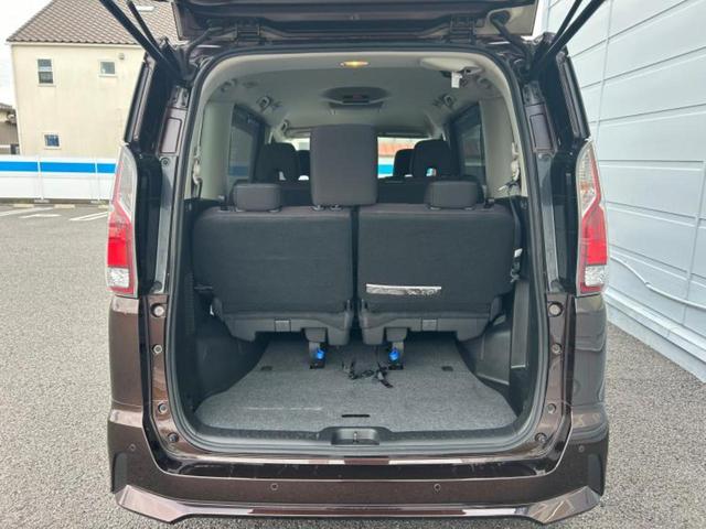 セレナ ハイウェイスターＧ　新品タイヤ／保証書／純正　９インチ　ＳＤナビ／フリップダウンモニター／衝突安全装置／両側電動スライドドア／アラウンドビューモニター／車線逸脱防止支援システム／パーキングアシスト　自動操舵　全周囲カメラ（7枚目）