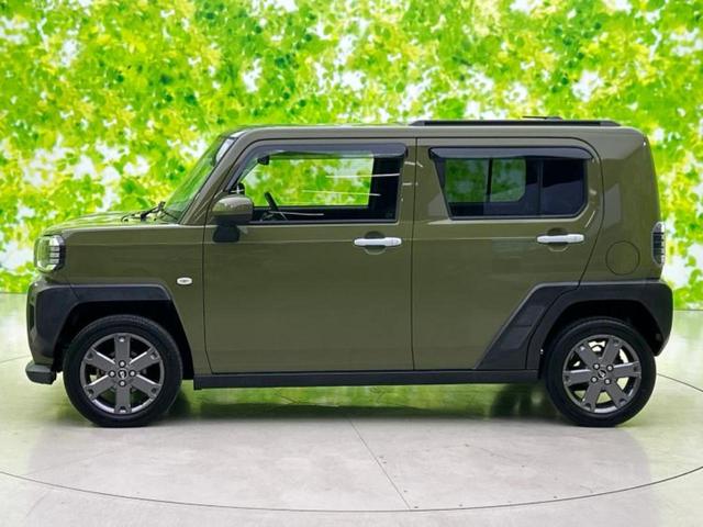 タフト Ｇターボ　新品タイヤ／ガラスルーフ／社外　ナビ／スマートアシスト（トヨタ・ダイハツ）／シートヒーター　前席／車線逸脱防止支援システム／パーキングアシスト　バックガイド／ドライブレコーダー　前後　ターボ　ドラレコ（2枚目）