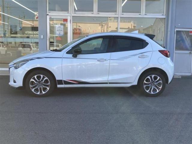 デミオ ４ＷＤ　ＸＤツーリングＬパッケージ　新品タイヤ／保証書／純正　ＳＤナビ／衝突安全装置／シートヒーター　前席／車線逸脱防止支援システム／シート　ハーフレザー／パーキングアシスト　バックガイド／ドライブレコーダー　社外　ターボ　バックカメラ（2枚目）