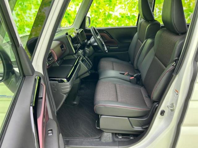 スペーシアカスタム ハイブリッドＸＳ　新品タイヤ／保証書／ディスプレイオーディオ＋ナビ／衝突安全装置／両側電動スライドドア／シートヒーター／全方位モニター用カメラ／車線逸脱防止支援システム／シート　ハーフレザー　衝突被害軽減システム（6枚目）