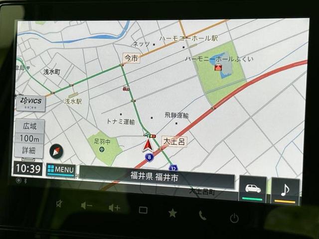 スペーシアカスタム ハイブリッドＸＳ　新品タイヤ／保証書／ディスプレイオーディオ＋ナビ／衝突安全装置／両側電動スライドドア／シートヒーター／全方位モニター用カメラ／車線逸脱防止支援システム／シート　ハーフレザー　衝突被害軽減システム（10枚目）