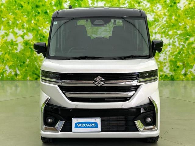 スペーシアカスタム ハイブリッドＸＳ　新品タイヤ／保証書／ディスプレイオーディオ＋ナビ／衝突安全装置／両側電動スライドドア／シートヒーター／全方位モニター用カメラ／車線逸脱防止支援システム／シート　ハーフレザー　衝突被害軽減システム（55枚目）