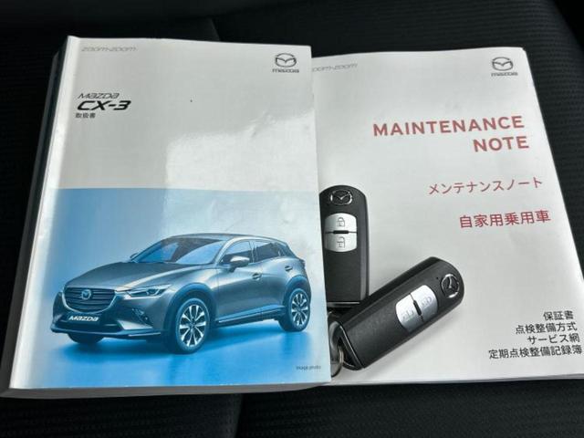 CX-3 20SプロアクティブSパッケージ 新品タイヤ/BOSE/保証書/純正 SDナビ/アイアクティブセンス(マツダ)/シートヒーター 前席/360°ビューモニター/車線逸脱防止支援システム/シート ハーフレザー/ドライブレコーダー 純正(38枚目)