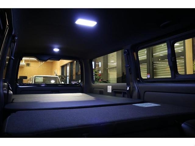 スーパーGL ダークプライムII 艶消しBLACKEDTION/フロントバンパー/TYPE2ベッド/LEDテールランプ/DELF04 16インチAW/オープンカントリータイヤ/7インチナビ/LEDウインカーバルブ/LEDポジション(17枚目)