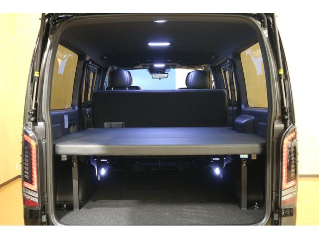 スーパーGL ダークプライムII 艶消しBLACKEDTION/フロントバンパー/TYPE2ベッド/LEDテールランプ/DELF04 16インチAW/オープンカントリータイヤ/7インチナビ/LEDウインカーバルブ/LEDポジション(22枚目)
