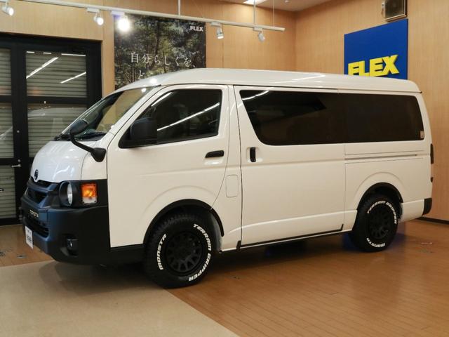 GL 丸目フェイスキット/テールランプスモーク/内装架装Ver1/デルタフォース16インチAW/モンスタータイヤ/オーバーフェンダー/BIG-X11インチナビ/フリップダウンモニター/黄木目インテリアパネル(58枚目)