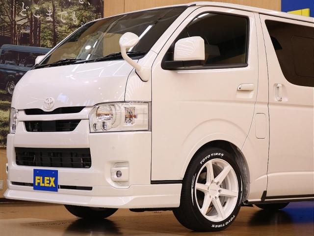 スーパーGL ダークプライムII パールエディション/オーバーフェンダー/SD-618インチアルミホイール/TOYOH30タイヤ/1.5インチローダウン施工/ヴァレンティ― シグマレッドテールランプ/カロッツェリア7インチナビ/ETC(7枚目)