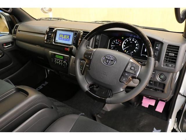 スーパーGL ダークプライムII パールエディション/オーバーフェンダー/SD-618インチアルミホイール/TOYOH30タイヤ/1.5インチローダウン施工/ヴァレンティ― シグマレッドテールランプ/カロッツェリア7インチナビ/ETC(15枚目)