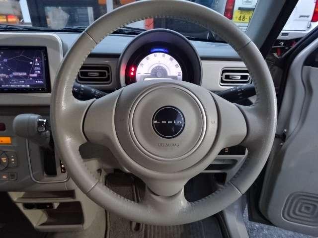 アルトラパン X 頸部衝撃緩和ヘッドレスト バックカメラ アイドリングストップ キーレスエントリー スマートキー ベンチシート 衝突被害軽減システム メモリーナビ フルセグTV ETC(14枚目)