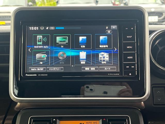 スペーシアギア マイスタイル　デュアルカメラブレーキサポート　パナソニックナビ　ＣＤ／ＤＶＤ　ＣＤ録音　ＵＳＢ　Ｂｌｕｅｔｏｏｔｈ　バックカメラ　ＥＴＣ　両側電動スライドドア　ＬＥＤライト　オートライト　当社レンタカーアップ（17枚目）