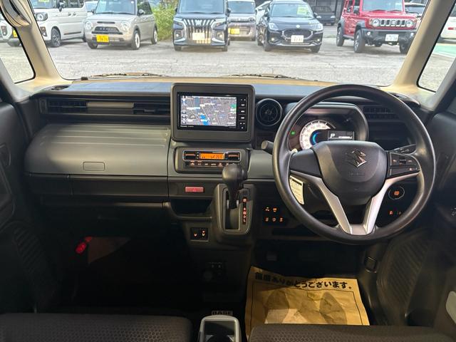 スペーシアベース XF デュアルカメラブレーキサポート+リヤパーキングセンサー パナソニックナビHE02WD フルセグTV CD/DVD CD録音(SD) Bluetooth バックカメラ ETC 当社レンタカーアップ(11枚目)