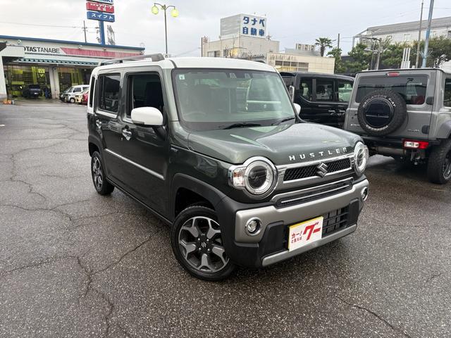 ハスラー Jスタイル デュアルカメラブレーキサポート リアパーキングセンサー イクリプスナビ フルセグTV CD/DVD CD録音 Bluetooth バックカメラ LEDヘッドランプ(オートライト) 当社レンタカーアップ(3枚目)