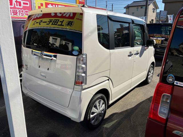 N-BOX G・Lパッケージ 4WD ETC バックカメラ 両側スライド・片側電動 ナビ TV スマートキー アイドリングストップ 電動格納ミラー シートヒーター ベンチシート CVT 盗難防止システム ABS ESC CD(7枚目)