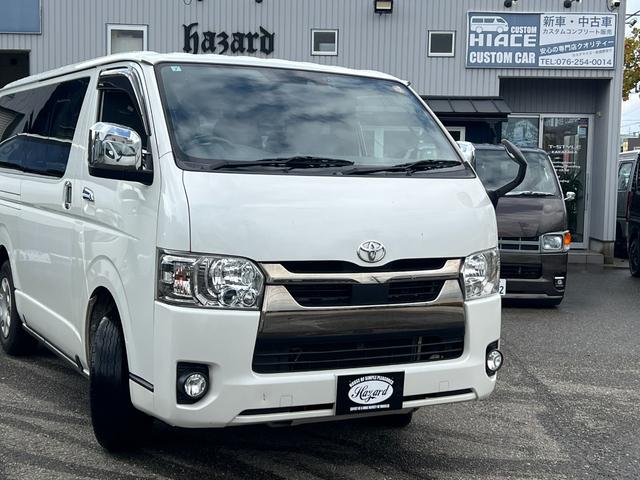 ハイエースバン スーパーＧＬ　ダークプライムＩＩ　４ＷＤ　ＬＥＤヘッドライト　シートカバー　ナビ　フルセグＴＶ　ドライブレコーダー（4枚目）