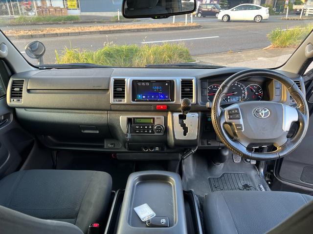 ハイエースバン ロングスーパーＧＬ　４ＷＤ　ＬＥＤヘッドランプ　ディスプレーオーディオ　バックカメラ　ユーアイビークルショックアブソーバー　リーフスプリング　フォグＬＥＤ（32枚目）