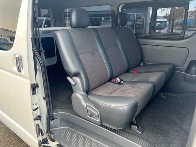 ハイエースバン スーパーGL ダークプライム 4WD LEDヘッドライト フルセグTVナビ TRDショックアブソーバー スマートキー ハーフレザーシート(22枚目)