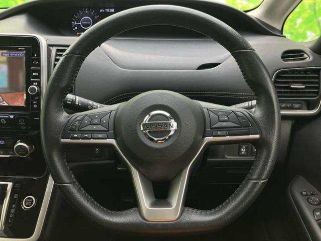 セレナ ハイウェイスター 保証書/純正 9インチ SDナビ/フリップダウンモニター/衝突安全装置/両側電動スライドドア/車線逸脱防止支援システム/ヘッドランプ LED/ETC/EBD付ABS/横滑り防止装置 後席モニター(15枚目)