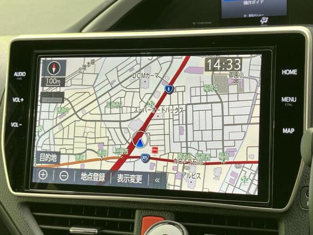 ヴォクシー ZSキラメキ3 新品タイヤ/保証書/純正 10インチ SDナビ/フリップダウンモニター/衝突安全装置/両側電動スライドドア/車線逸脱防止支援システム/シート ハーフレザー/ヘッドランプ LED/ETC 後席モニター(10枚目)