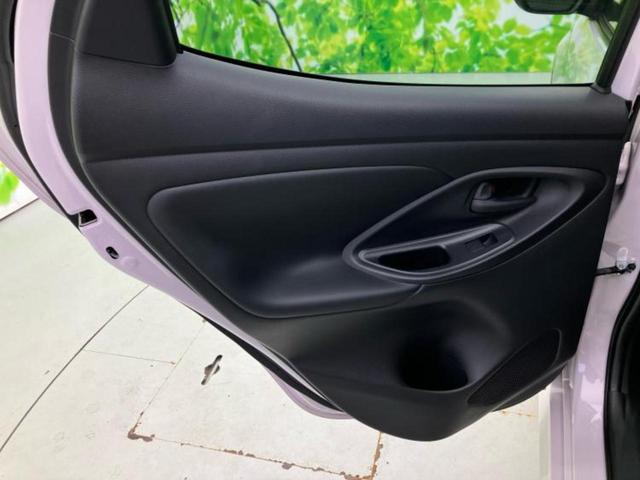 ヤリス X 新品タイヤ/保証書/ディスプレイオーディオ+ナビ/衝突安全装置/車線逸脱防止支援システム/ドライブレコーダー 前後/Bluetooth接続/EBD付ABS/横滑り防止装置/バックモニター バックカメラ(23枚目)