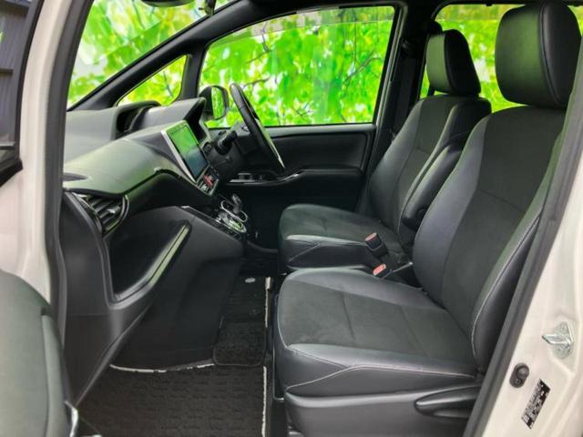 ノア ハイブリッドSiダブルバイビー 保証書/純正 10インチ SDナビ/フリップダウンモニター 純正 12.1インチ/トヨタセーフティセンス/両側電動スライドドア/シートヒーター 前席/車線逸脱防止支援システム/シート ハーフレザー(7枚目)